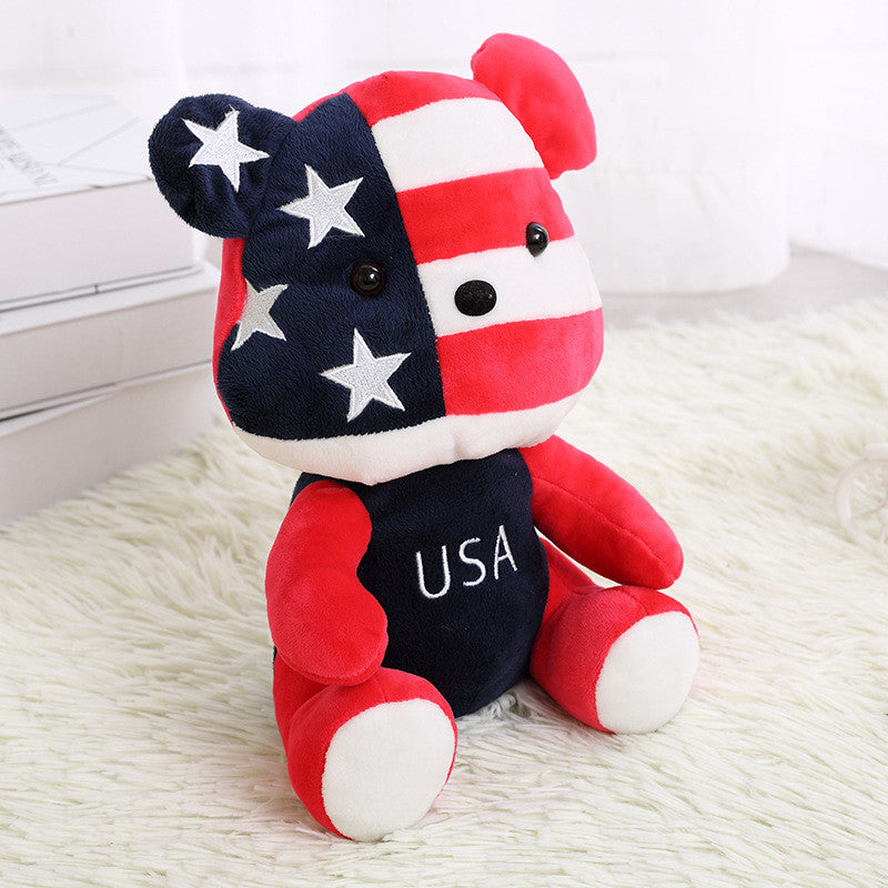European Cup plush doll size reference and packaging view