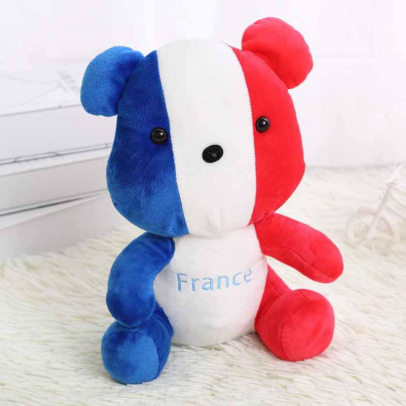 European Cup plush doll — soccer mascot plush, promotional fan merchandise