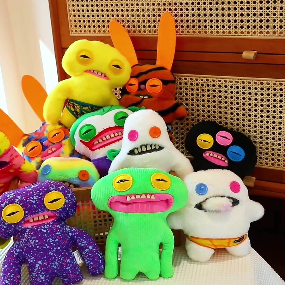 Funk Tooth Treasure - Adorably Ugly Monster Plush Doll